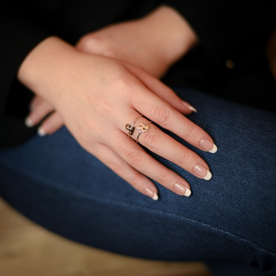 Initial Ring by Ravia