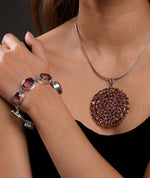 Load image into Gallery viewer, It&#39;s all about Sparkle Women&#39;s Bracelet &amp; Pendant
