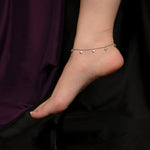 Load image into Gallery viewer, Cubic Zirconia Fashion Anklet for Women
