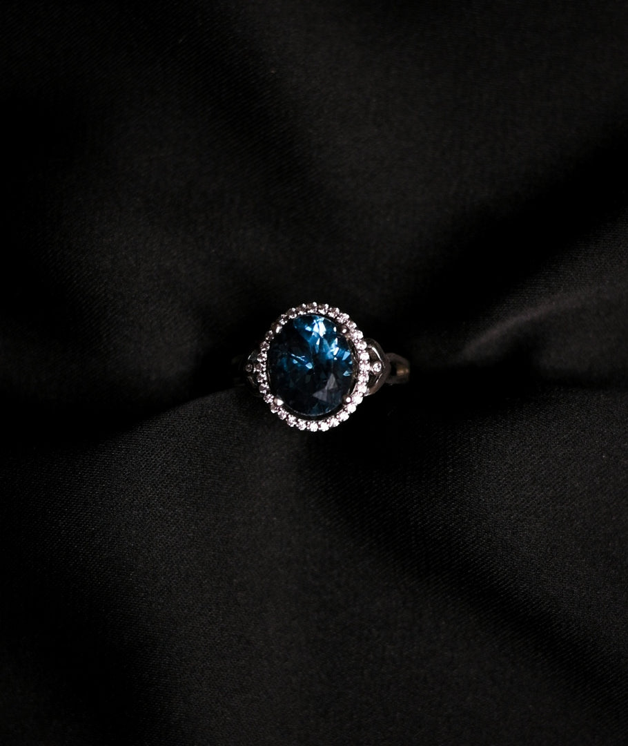 Icy Blue London Blue Topaz Ring