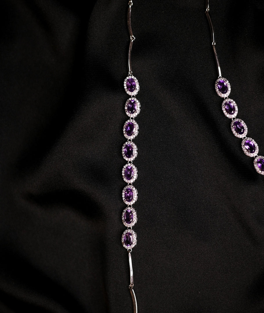 Enchanting and Lovely Amethyst Women's Set