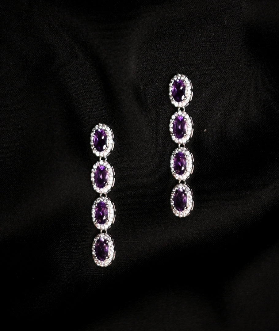 Amethyst Women's Earring