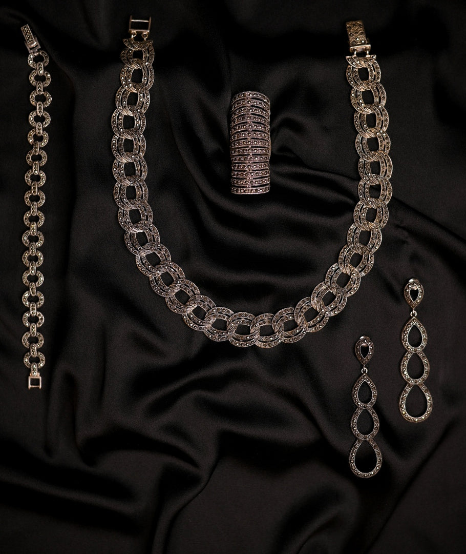 Marcasite Luxurios Set for Women