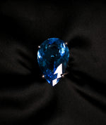 Load image into Gallery viewer, Women&#39;s Dare to Dazzle Swiss Blue Topaz Ring
