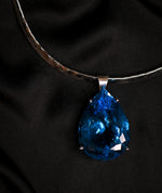 Load image into Gallery viewer, Women&#39;s Dare to Dazzle Swiss Blue Topaz Pendant
