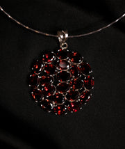Dutch’s of Heart Garnet Pendant