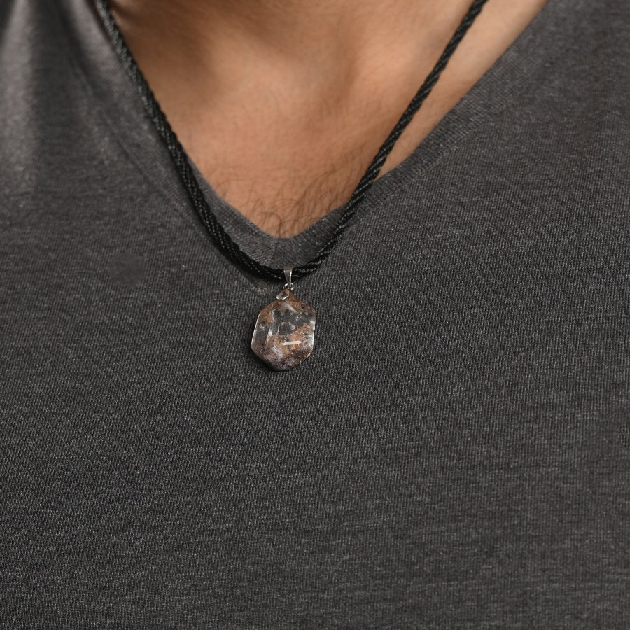 Quartz Art- Deco Pendant for Men