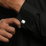 Load image into Gallery viewer, Classic Formal Mother of Pearl Men&#39;s Cufflinks
