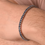 Load image into Gallery viewer, Sapphire Tennis Bracelet
