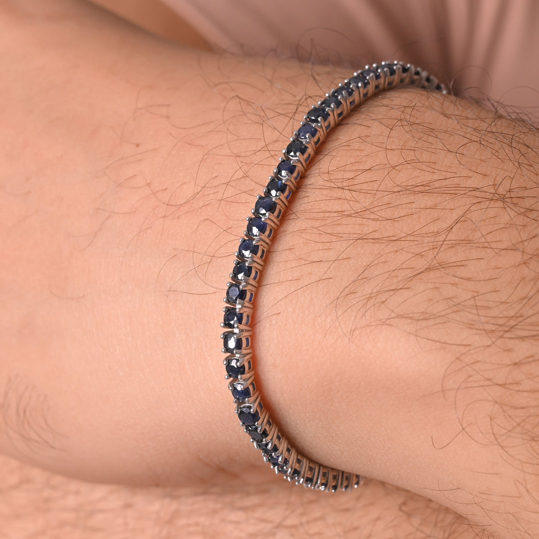 Sapphire Tennis Bracelet