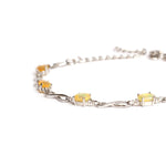 Load image into Gallery viewer, Opal Infinity Link Bracelet
