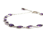 Load image into Gallery viewer, Amethyst Women&#39;s Bracelet
