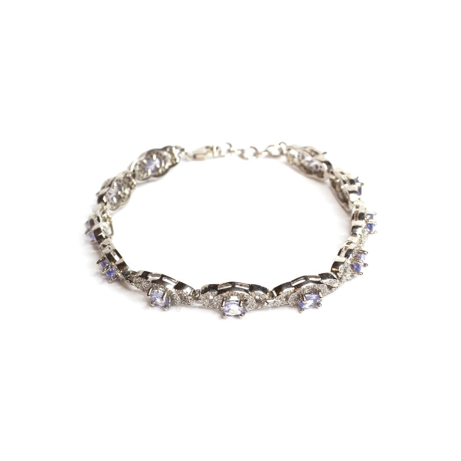 Glamorous Tanzanite Women's Bracelet