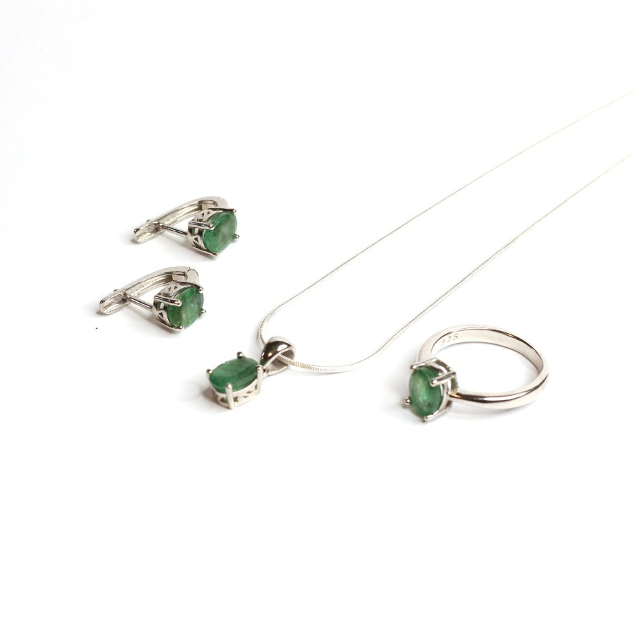 Soul Touch Emerald Set for Women