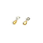 Load image into Gallery viewer, Citrine and Green Amethyst Dangle Earrings for Women
