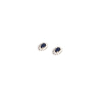 Load image into Gallery viewer, Women&#39;s Sapphire Studs
