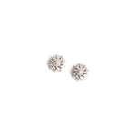 Load image into Gallery viewer, Cubic Zirconia Floral Studs for Women
