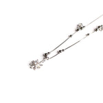 Load image into Gallery viewer, STERLING SILVER FLOWER CHARM WOMEN&#39;S ANKLET
