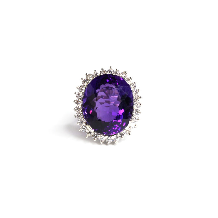 Stunning Amethyst Women's Ring