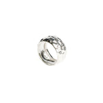 Load image into Gallery viewer, Women&#39;s Wide Hammer Stroke Ring by Ravia
