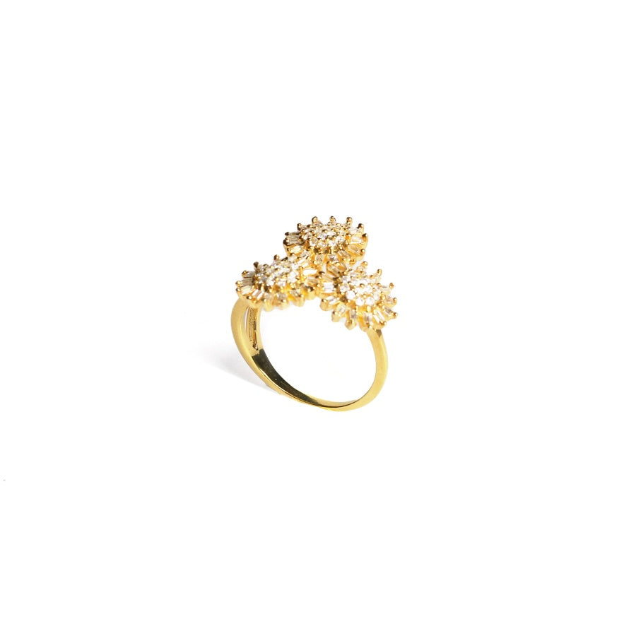 Twinkling Sunflowers Ring