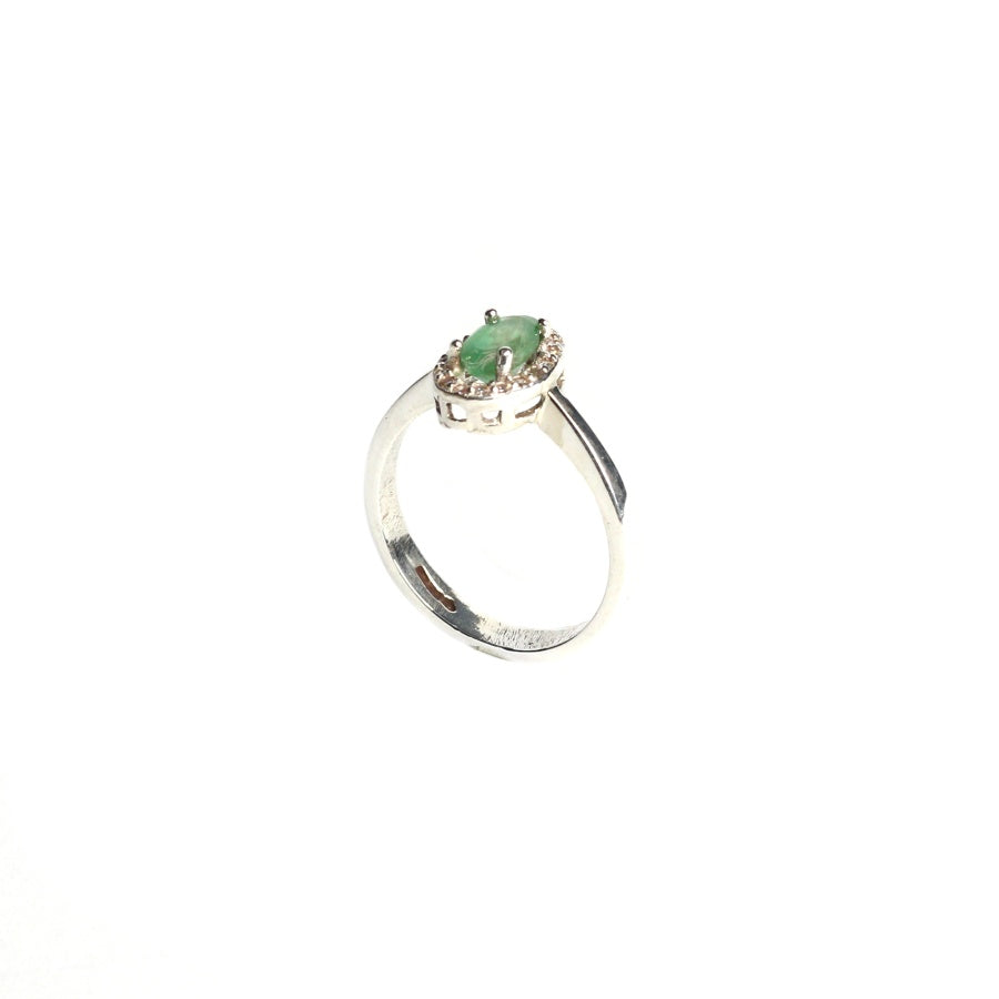 Dainty Emerald Ring 