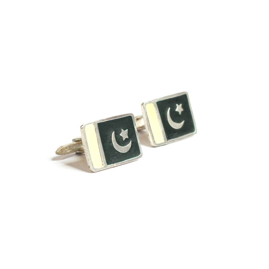 Pakistan Flag Cufflinks