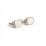 Load image into Gallery viewer, Formal Mother of Pearl Men&#39;s Cufflinks
