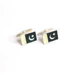 Load image into Gallery viewer, Pakistan Flag Cufflinks | Men&#39;s Accessories
