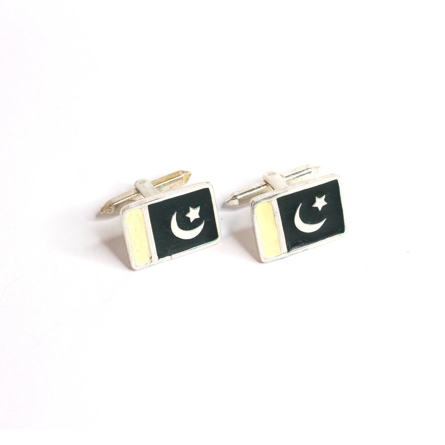 Pakistan Flag Cufflinks | Men's Accessories