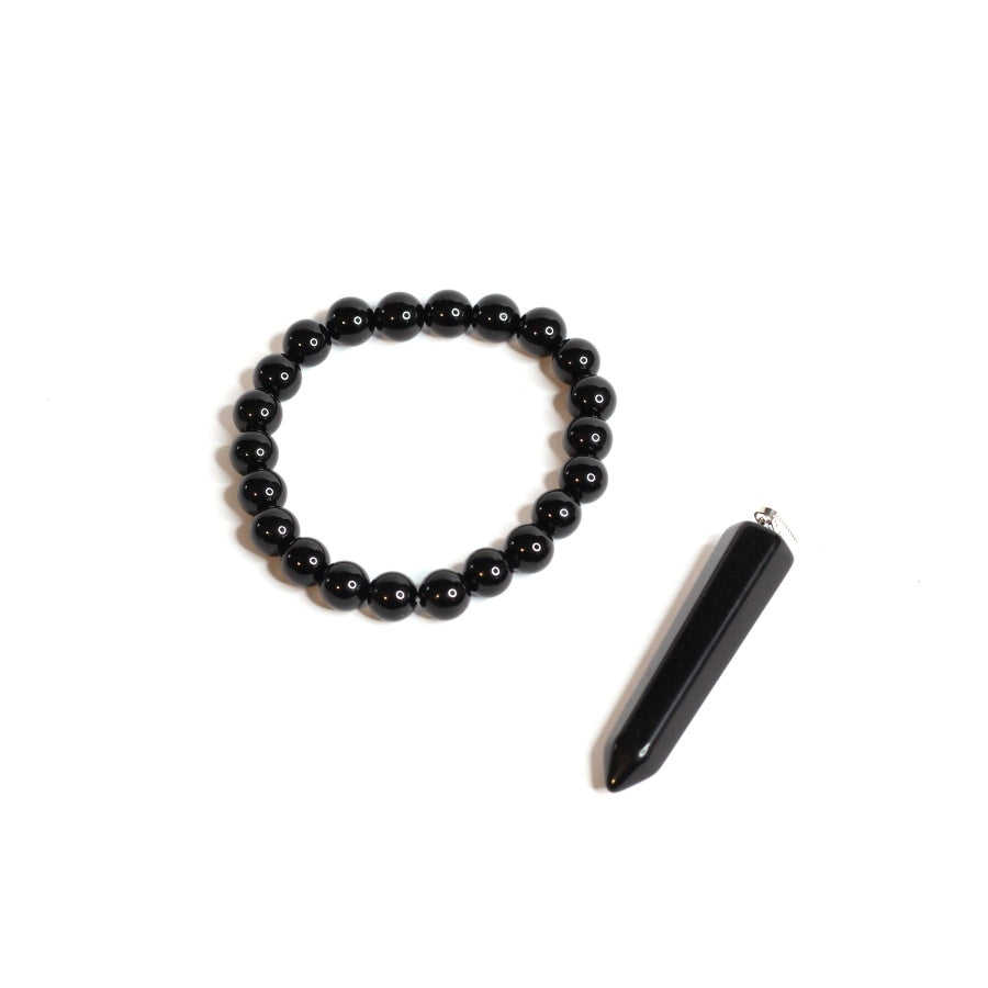 Vintage Black Onyx Set for Him