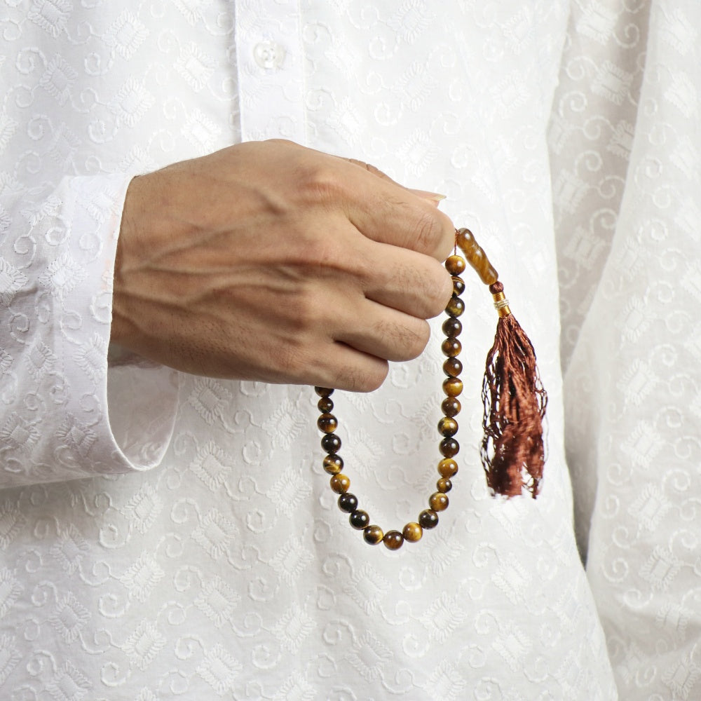 Classic Tiger Eye Praying Beads