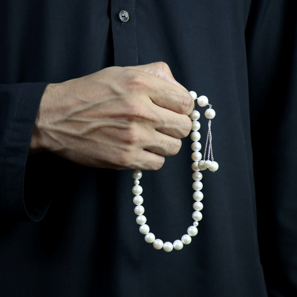 Elegant Pearl Praying Beads