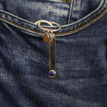 Load image into Gallery viewer, Lapis Lazuli Key Ring 
