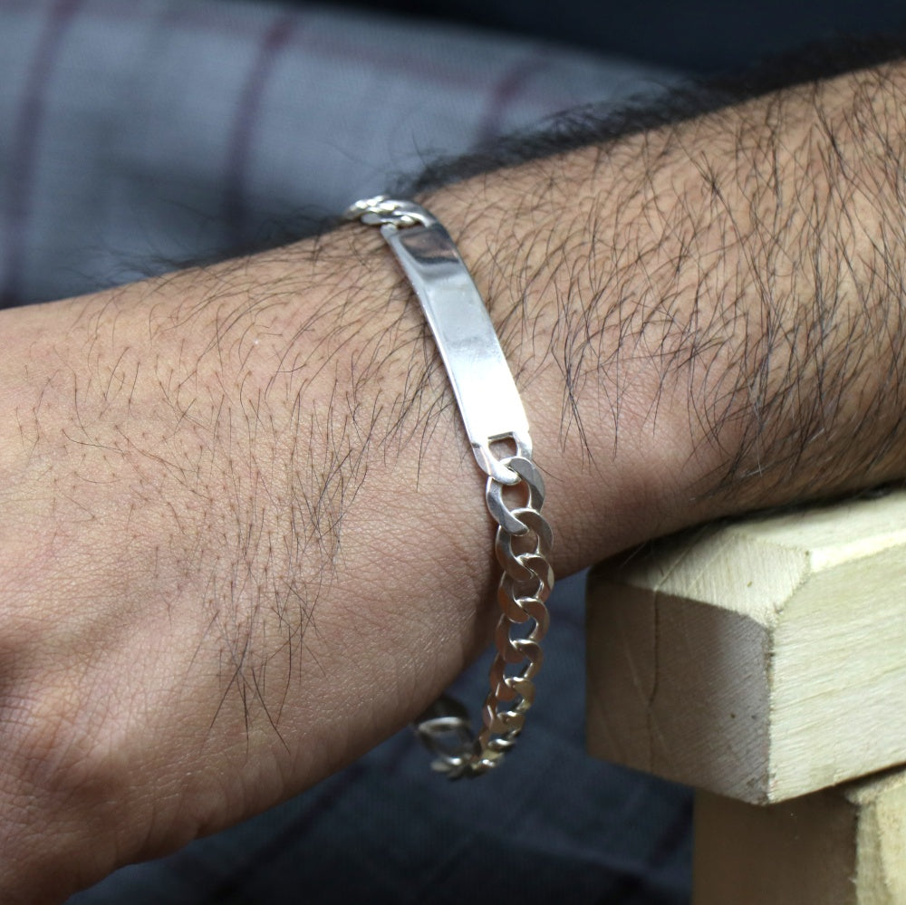 Identify Curb Link  Bracelet