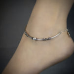 Load image into Gallery viewer, Charms Half Bar/ Half Chain Anklet for Women by Ravia
