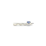 Load image into Gallery viewer, Vintage Blue Kyanite Men&#39;s Tie Pin
