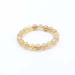 Load image into Gallery viewer, Men&#39;s Rutilated Quartz Bracelet
