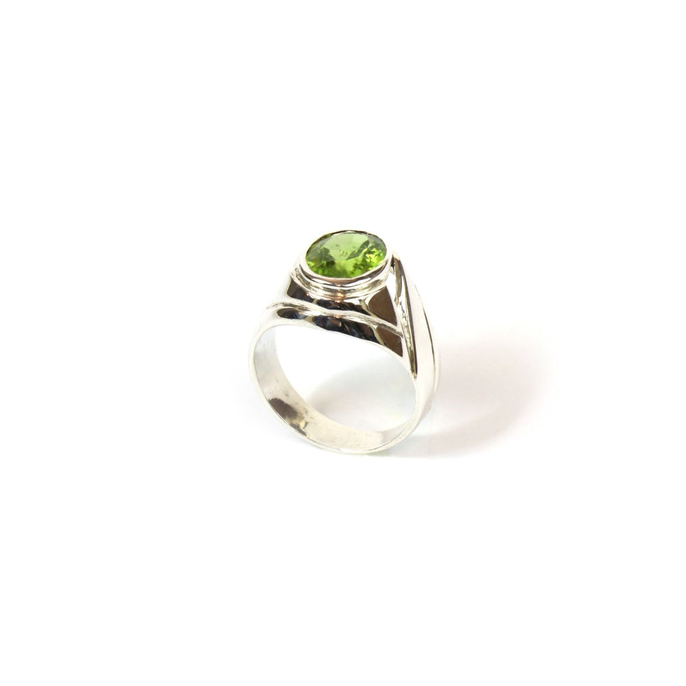 Stylish Peridot Ring