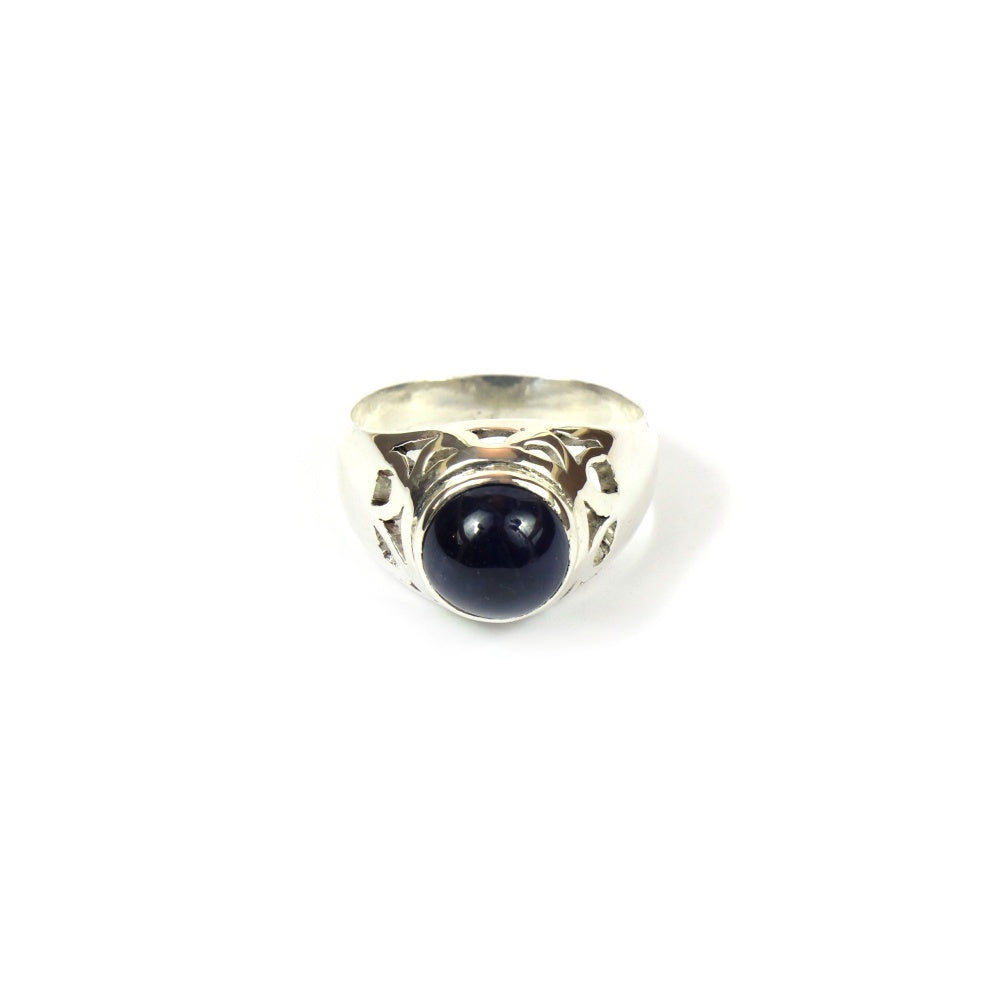 Cabochon Sapphire Ring for Men