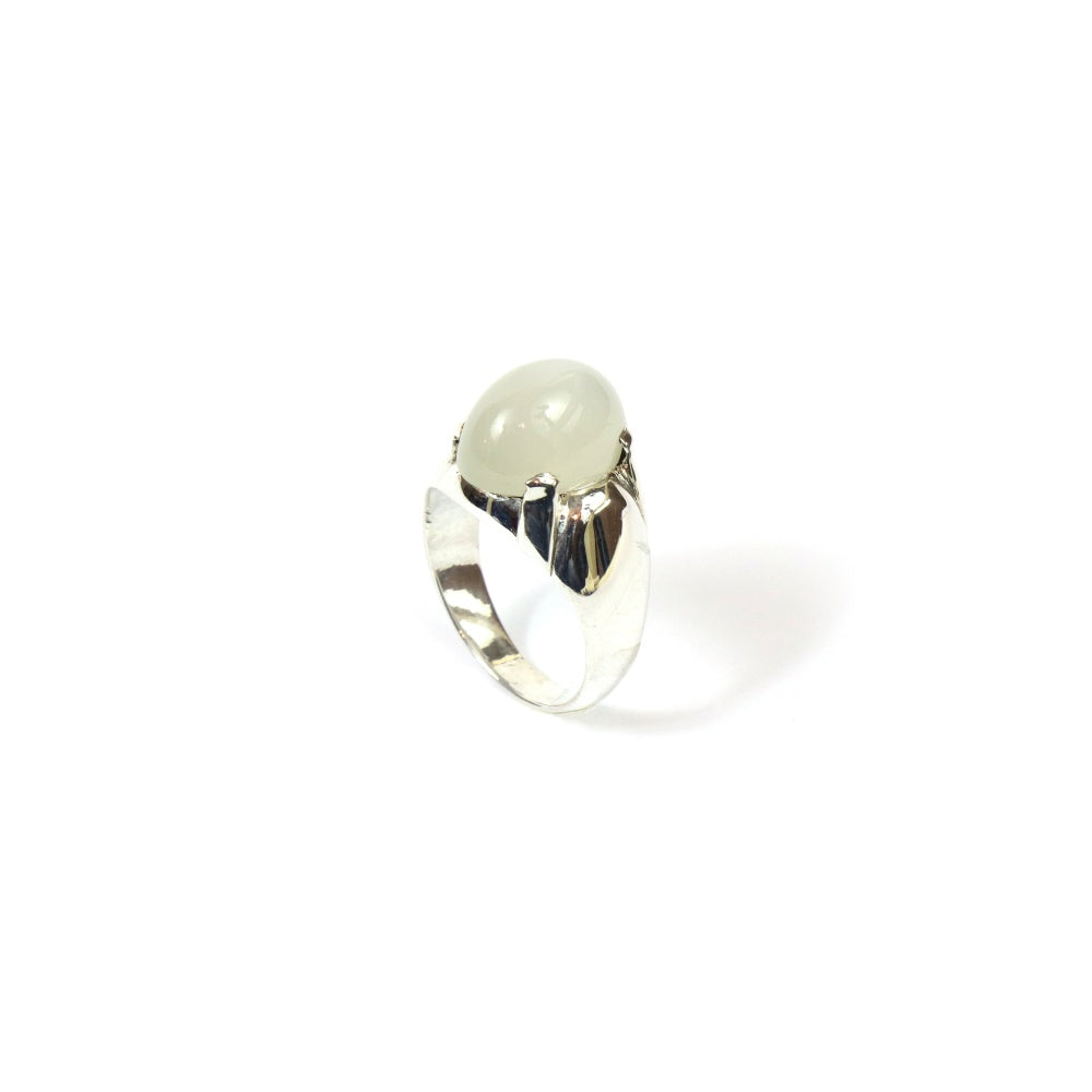 Moonstone Signet Ring for Men by Ravia