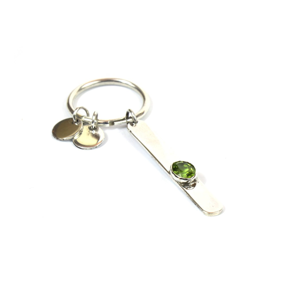 Vintage Peridot Key Ring | Accessories