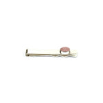 Load image into Gallery viewer, Rose Quartz Men&#39;s Tie Pin
