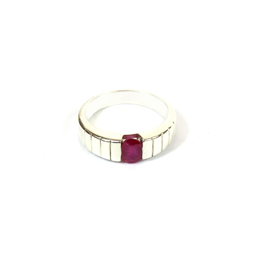 Vintage Ruby Ring for Men