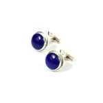 Load image into Gallery viewer, Lapis Lazuli Cufflinks 
