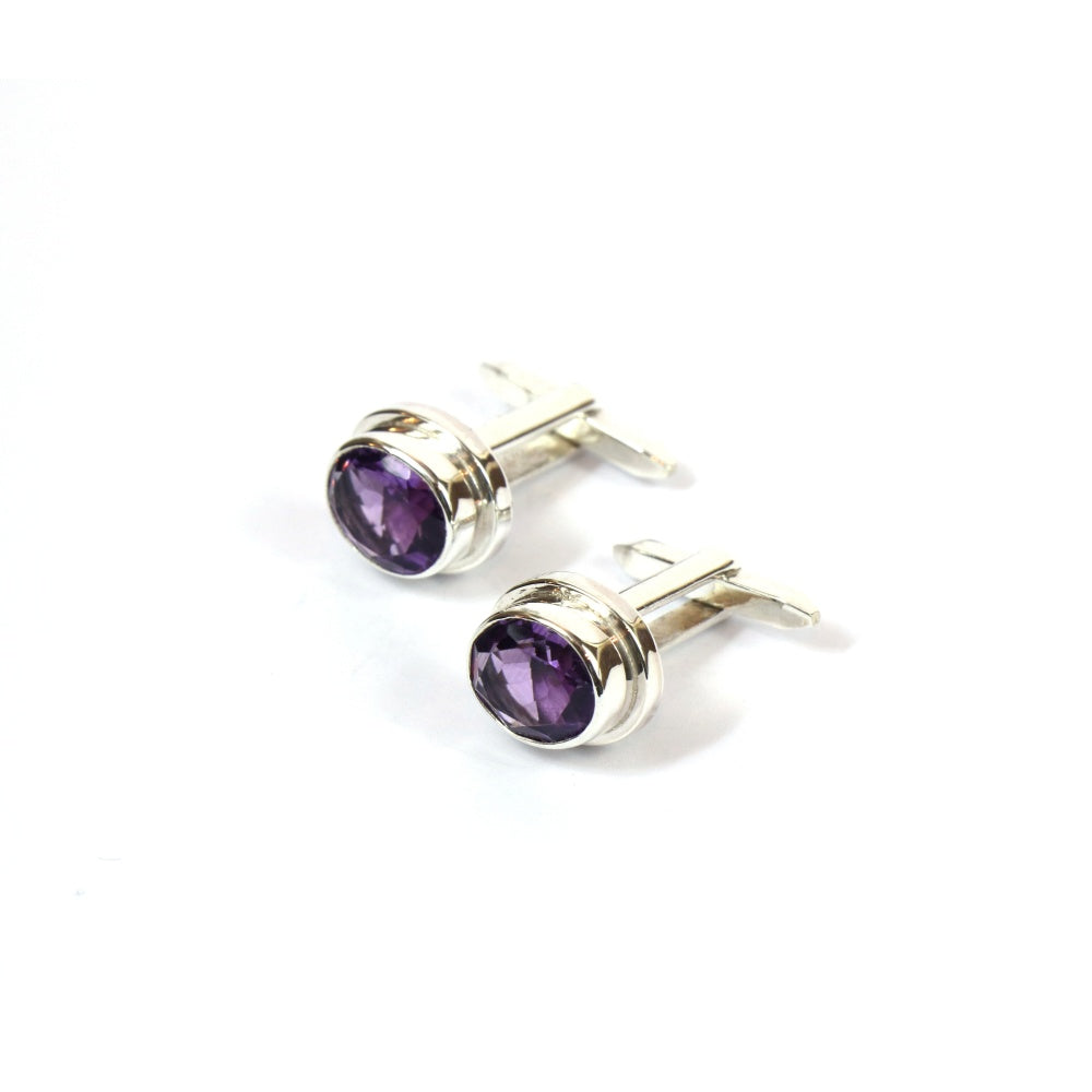 Royal Amethyst Cufflinks