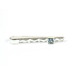 Load image into Gallery viewer, Men&#39;s Blue Topaz Tie Pin
