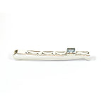 Load image into Gallery viewer, Blue Topaz Tie Pin
