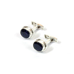 Load image into Gallery viewer, Vintage Sapphire Cufflinks
