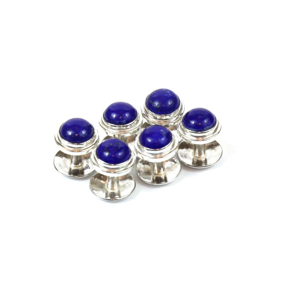 Exclusive Lapis Lazuli Button | Men's Accessories